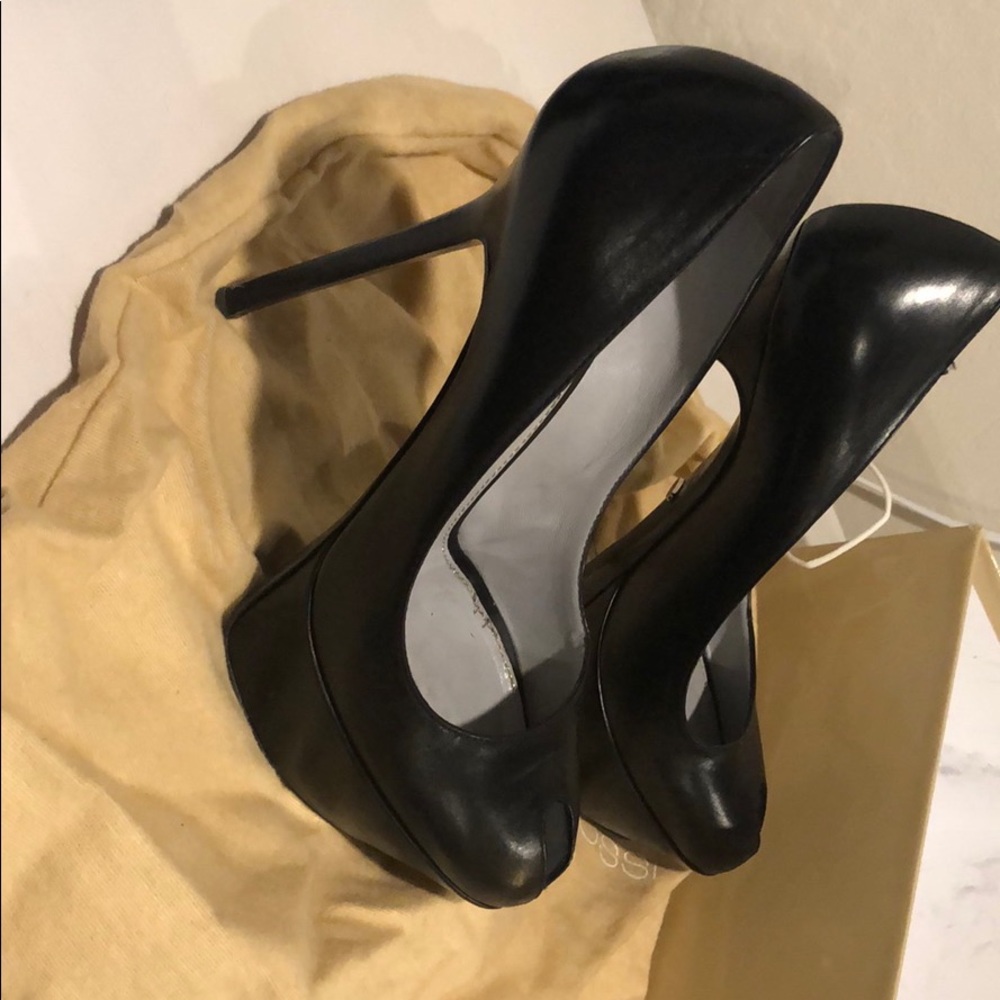 Sergio Rossi 8.5 black heels